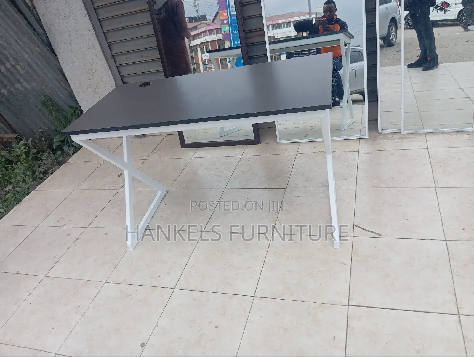 Study Metal Desk