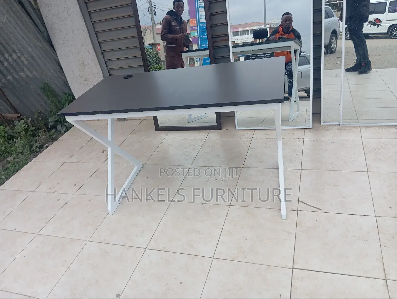 Study Metal Desk