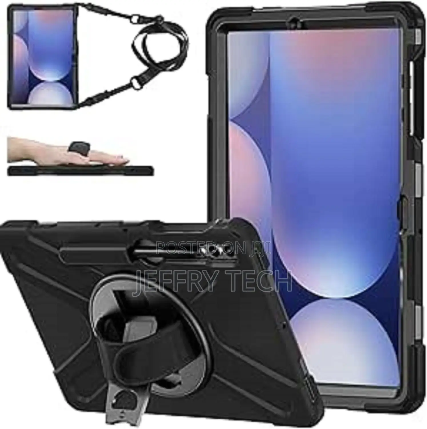 Rugged Case for Samsung Galaxy Tab S9FE Ratable Stand