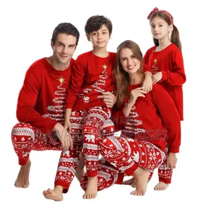 Classic Red Themed Pajamas