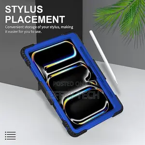Case for iPad Pro 13-Inch (M4, 2024, 7th Gen) Rugged Case
