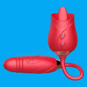 Clitoral Stimulator and Dildo Combo