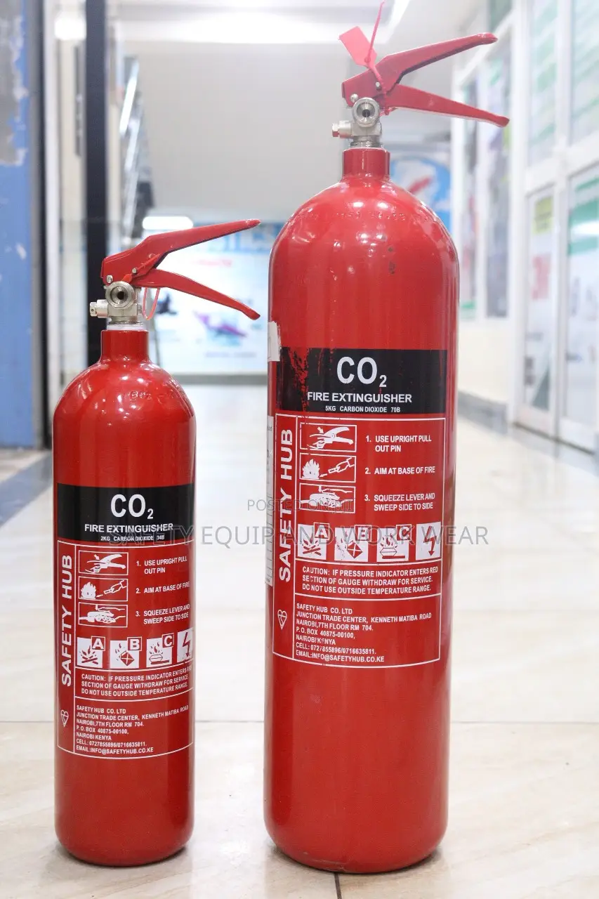 Fire Extinguisher Co2 Both Sizes