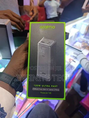 Oraimo Powerjet 130 27600mah 130W Power Bank