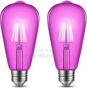 4wts Pink Filament Bulbs P02