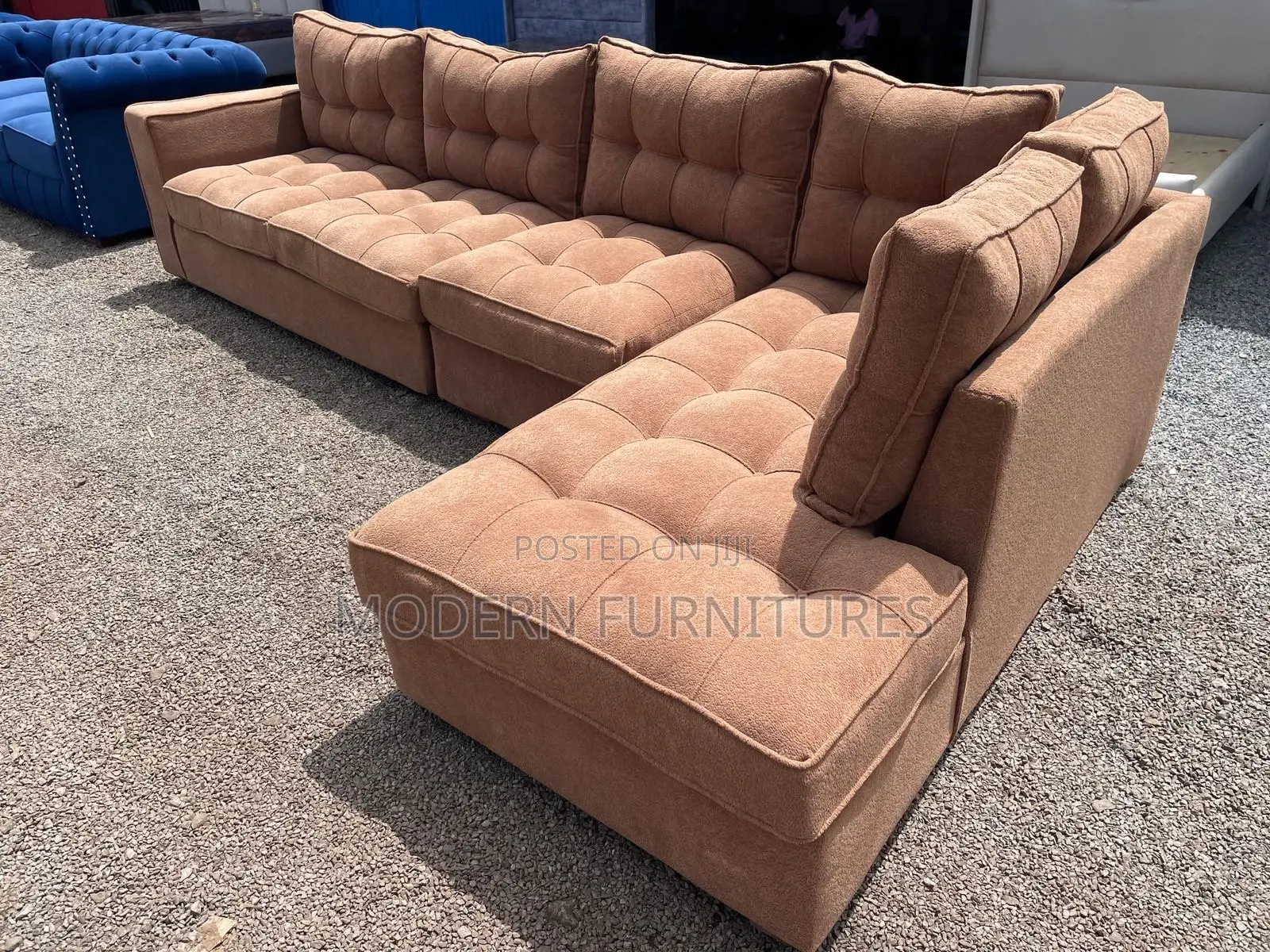Right Hand Extra-Large 7 Seater L Sofa