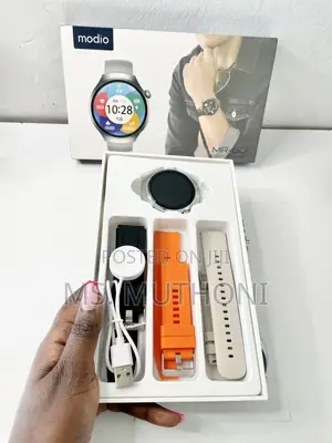 Modio MR-60 3 Paiirs Strap With Wireless Charging_silver