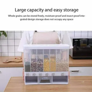 6 Compartment Cereals Dispenser