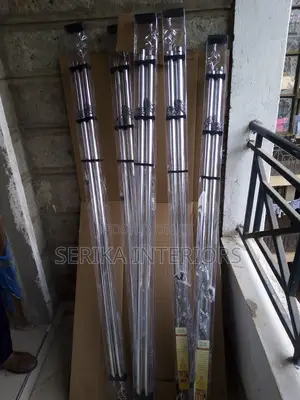Silver Curtain Rods