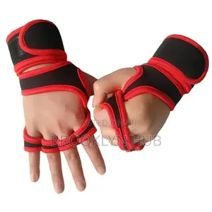 Gym Gloves* Fingerless Non-Slip Gym Gloves