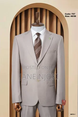 Beage Suit Men