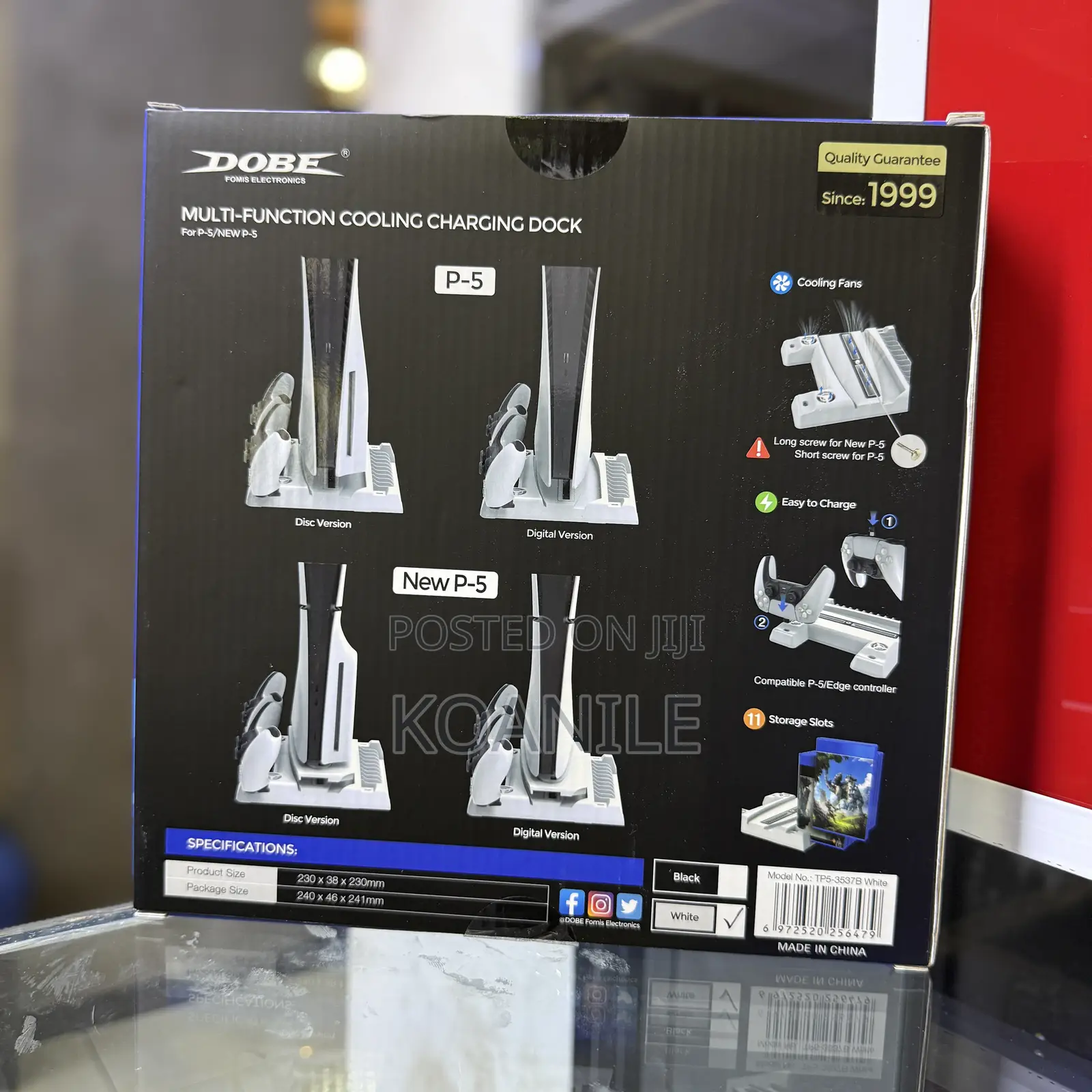 PS5 Slim Multi Cooling Stand