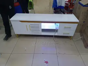 *Classic Tv Stand With Led Lights Available