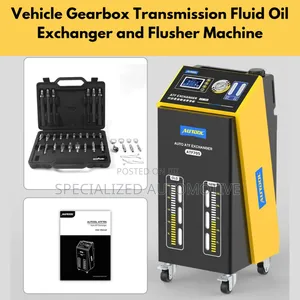 Vehicle Transmission Fluid Oil Exchanger Flush Cleaning