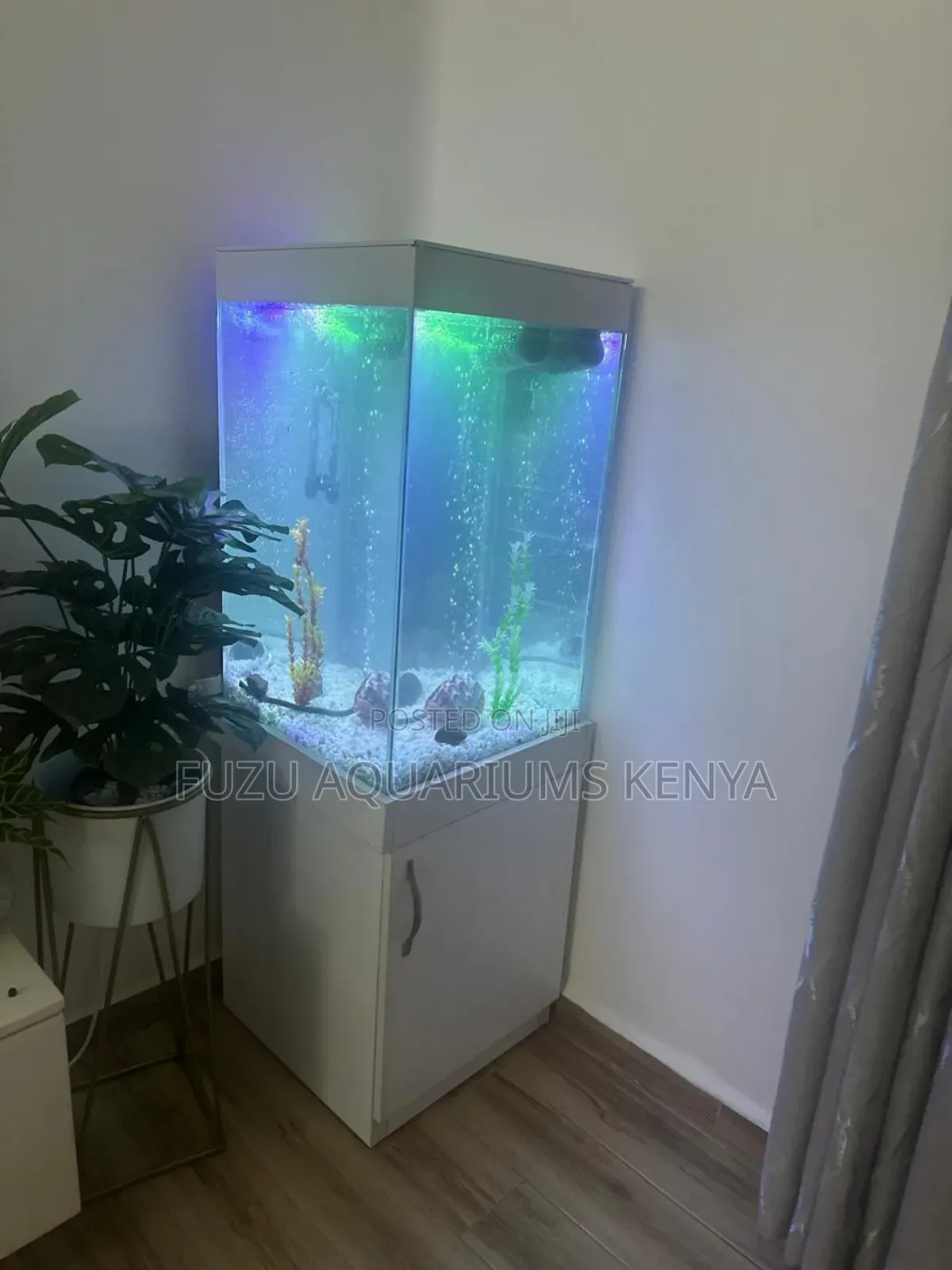 Long-Form Aquarium Tower