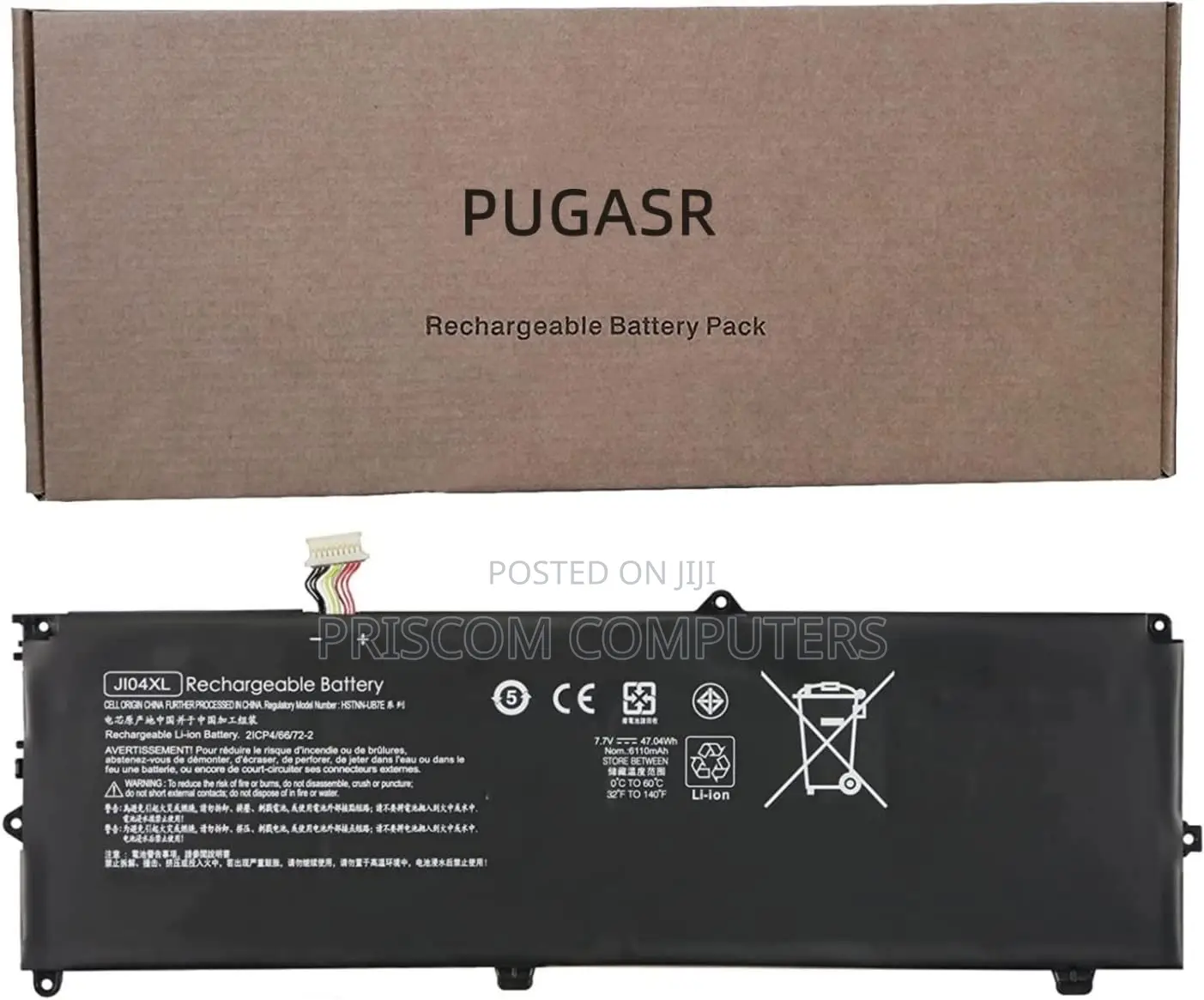 JI04XL Battery HP Elite X2 1012 G2 Tablet