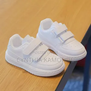 Kids White Sneakers