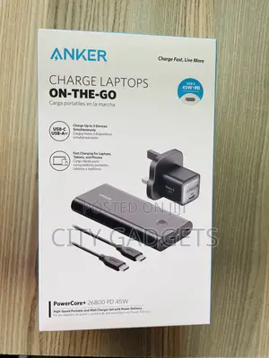 Anker Laptop Power Bank on the Go Charging