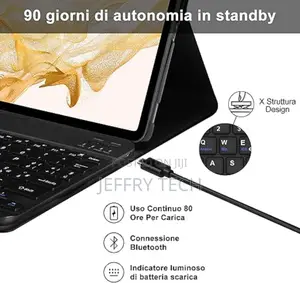 Samsung Galaxy Tab S8 Plus Keyboard Case, Smart