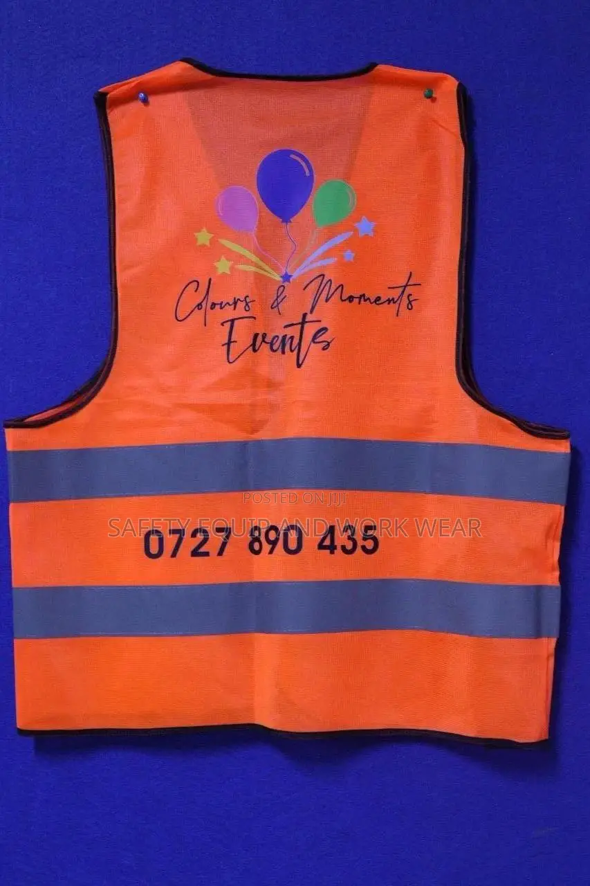 Reflective Vest 80gsm Available In Different Colors