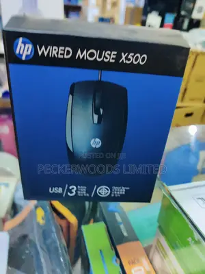 New HP Wired Mouse X500