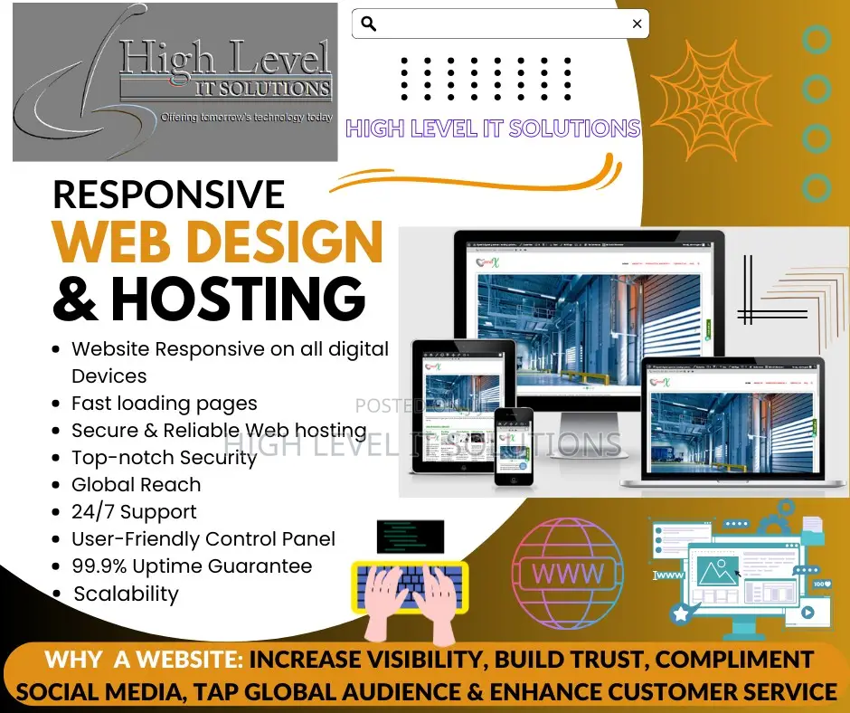 Website Design, Hosting and Domain Registration