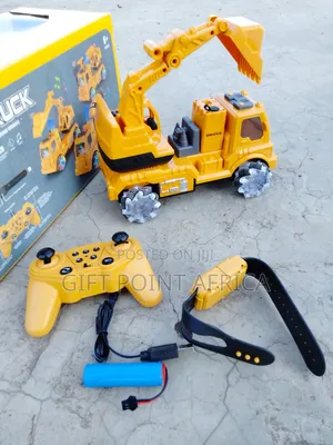 Kids Rechargeable Building Truck With Hand Gestures Sensor