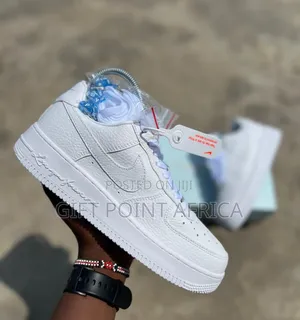 White Original Nike Airforce 1 Nocta Sneakers