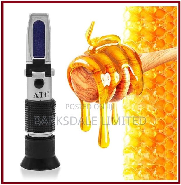 Brix 3-in-1 Sugar Honey Refractometer Meter Moisture - thumbnail 2