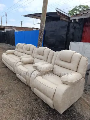 Top Finishes 5 Seater Sub-Recliner Sofa