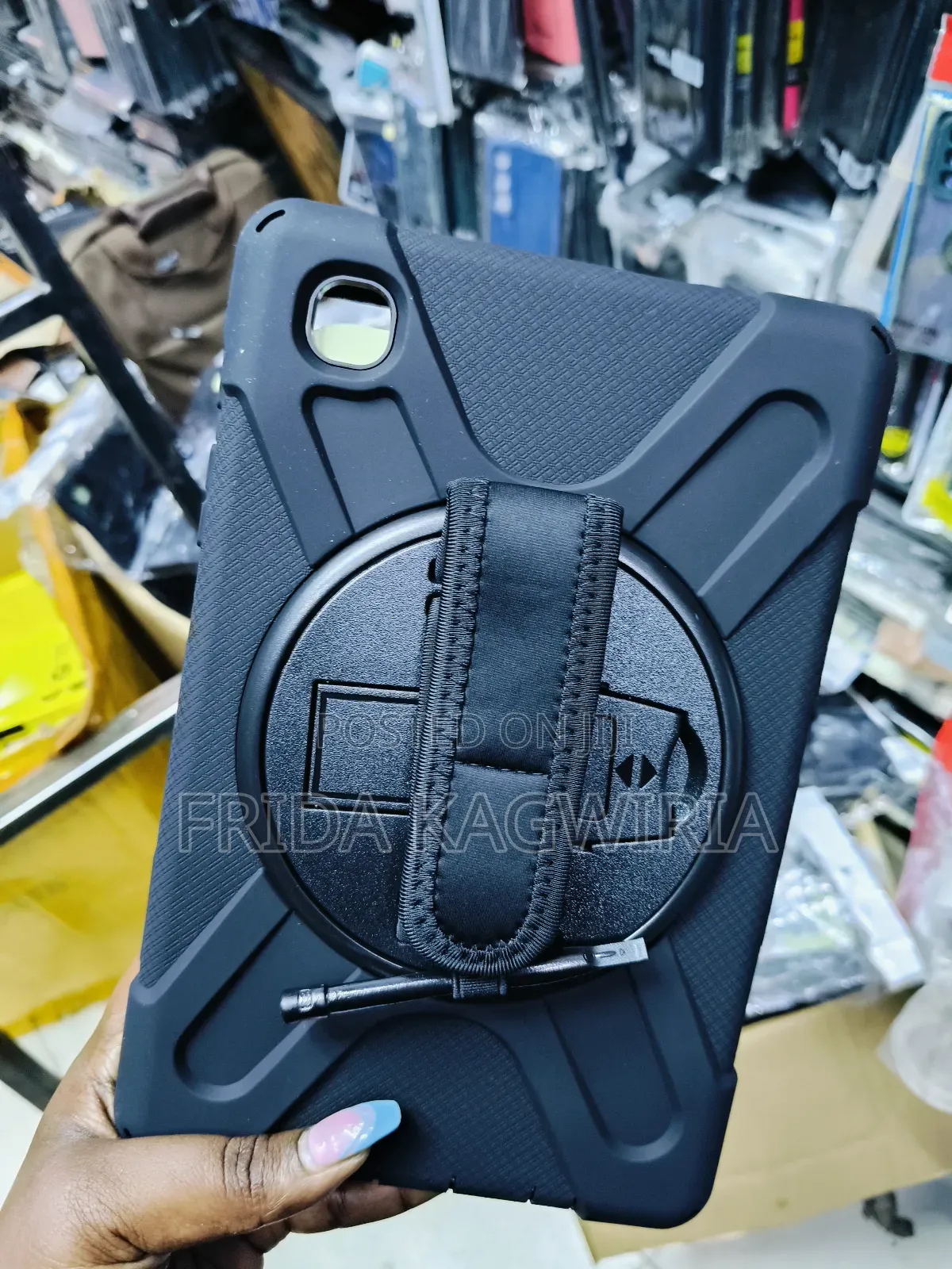 Rugged Shockproof Back Cover for Samsung Tab A7 Lite