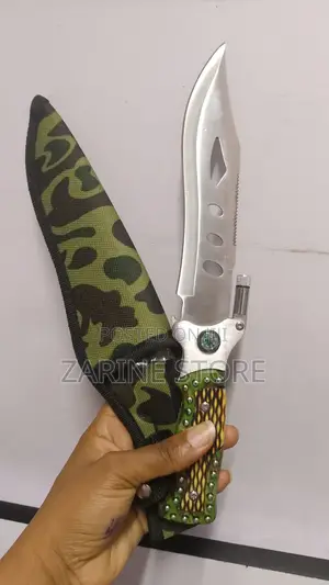 Sharp Kitchen Knife With Compass Direction