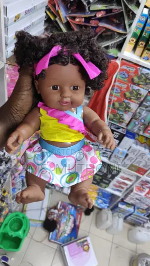 Beautiful Afro Hair African Doll