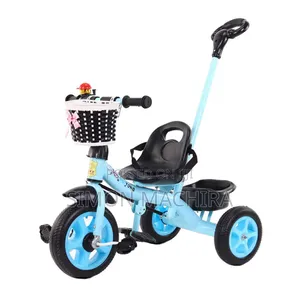 Pushable Tricycle With Handle
