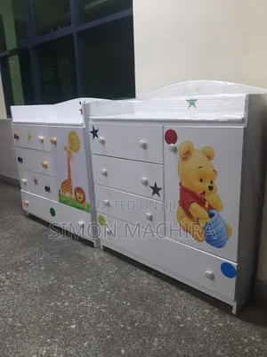 3ft Chest of Drawers. Kids 3ft by 3 Feet Drawers