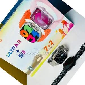 *D20 Ultra 2 + S9 7 in 1 Strap Watch*