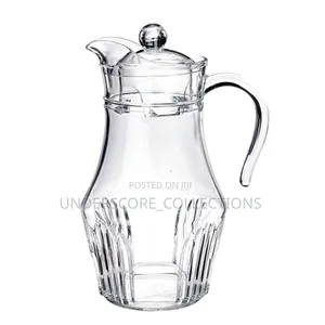 *CLASSIC WATER JUG*Capacity:*1.3 Litres *Material:* Glass