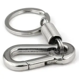 Metallic Key Holder Fob