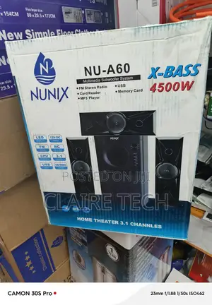 Nunix 3.1 Home Theater System NU-A60