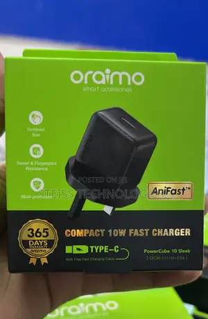 Oraimo Anifast Type-C 10W Fast Charger
