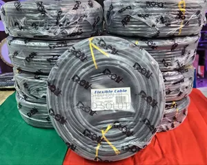 Flex Cable 1.5 <>3core Black Sheathed Flex Cable 100m