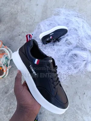 Black Tommy Hilfiger Smart Casual Shoes 40-45