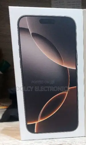 New Apple iPhone 16 Pro 256 GB Black
