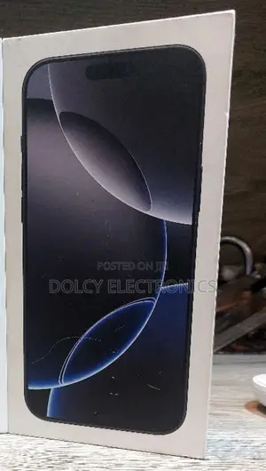 New Apple iPhone 16 Pro 256 GB Black