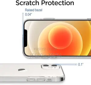 iPhone 12 Mini Clear Case: Premium Soft TPU Material