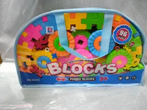 96 Pieces Kids Puzzle Building Blocks