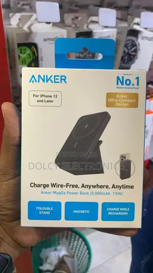 Anker Maggo Wireless Powerbank With Foldable Stand 7.5w
