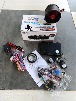 Afritec Car Alarm System – Lock, Alarm, and Cut-Out in One