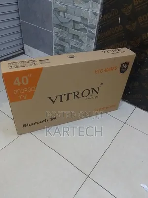 Vitron 40 Inch 4068fs Android Frameless Tv With Bluetooth