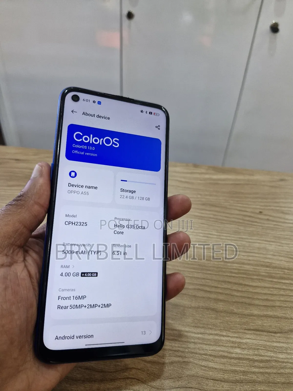 Oppo A55 128 GB Blue
